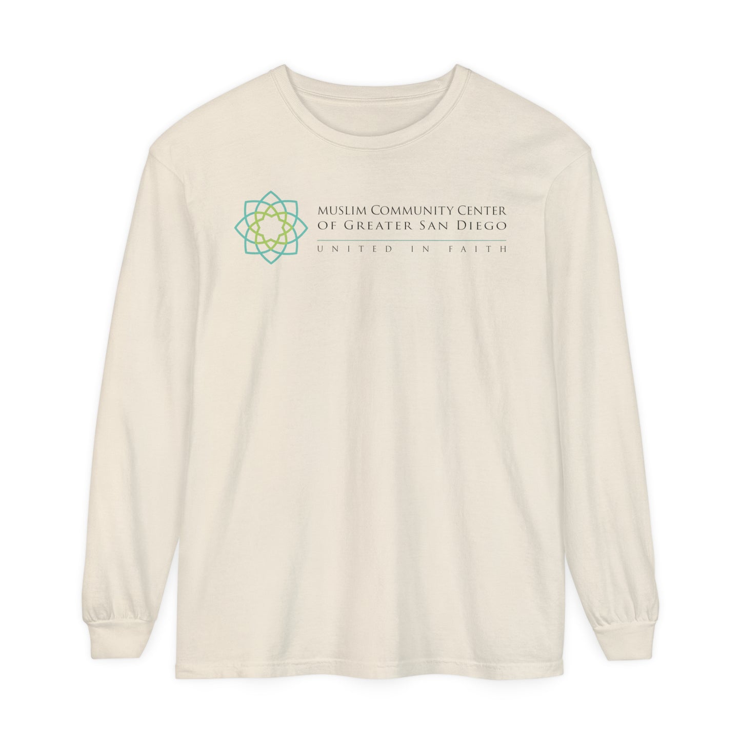 Unisex Garment-dyed Long Sleeve T-Shirt