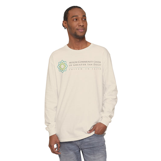 Unisex Garment-dyed Long Sleeve T-Shirt